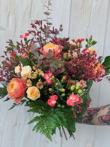 Bouquet de saison coloré